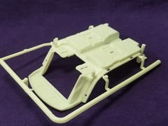 2021 Dodge Charger Hellcat INTERIOR FLOOR from 1:25 AMT Model Kit