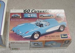 Vintage Revell TWO Corvette Model Kits California Snap-Together New Sealed