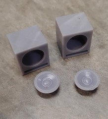 3d Printed 1/25 Speaker Subwoofer Cabinet Box Assortment
