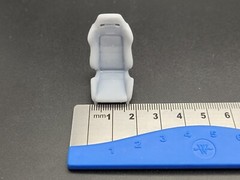 Recaro R3 mini bucket seats for 1/24 and 1/25 scale model cars (2pac)