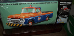 AMT 1960 FORD F-100 PICKUP TRUCK W/ TRAILER 1/25 MODEL KIT COLLECTIBLE NEW BOX