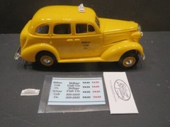 NEW!! Yellow Cab Co. 1/25 Taxi Sign & Decal from Fremont Racing Specialties