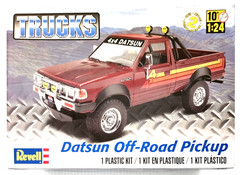 Revell Datsun Off Road 4×4 Pickup Truck 1/24 Model Kit 4321 Open Box loose parts