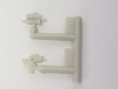 1958 Edsel Pacer BRAKE MASTER CYLINDER & STEERING BOX from AMT 1:25 Model Kit 58