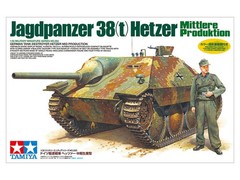 TAMIYA 35285 Jagdpanzer Hetzer Tank Destroyer Plastic Model Kit 1/35 Scale