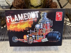 CHASE 1 In 12 AMT # 934/12 FLAMEOUT Show rod 1/25 Scale Open Unbuilt Model Kit