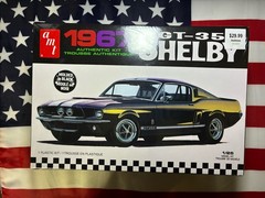 1967 Shelby GT-350 AMT Model Kit – 1/25 Scale Ready To Build!