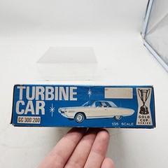UH JO-HAN 1:25 Chrysler Corporation Turbine Car 1/25 Model Kit Open Box *READ*