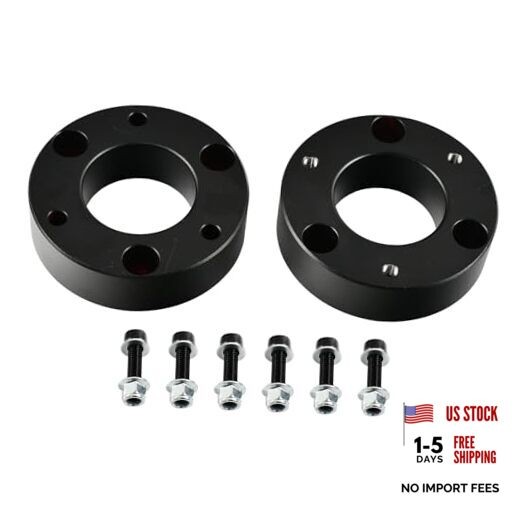 Aluminum 2.5” Front Leveling lift kit,2.5 Inch Front Suspension Lift Spacers