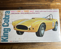 AMT Scale Shelby King Cobra Stock & Custom Model Kit AMT793/12 MD223 1/25 Open