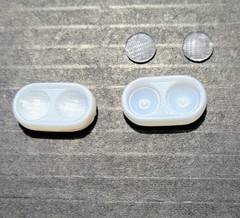 1/25 resin Quad Headlights 49 mercury Lindberg Monogram Revell custom Street rod