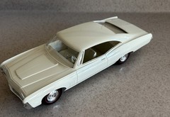 1968 White Chevy Impala SS 2 Door Hardtop Dealer PromoCar