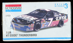 Monogram # 7 Exide Thunderbird 1/24 Scale Model Kit – New in Sealed Box