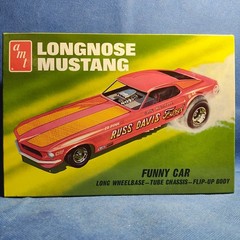 🌟 427 Engine 1969 Mustang Funny Car 1:25 Scale 1000s Model Car Parts 4 Sale AMT