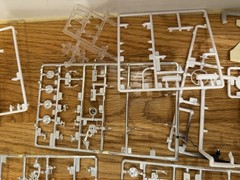 Unassembled Model Car Kit Parts Lot