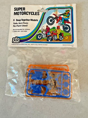 Vintage Super Motorcycles 6 Snap Together Toy Models New in Package NIP England