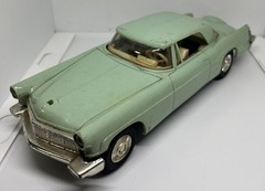 1956 A.M.T. FRICTION LINCOLN CONTINENTAL Mint Green PROMO CAR Metal Plastic Used