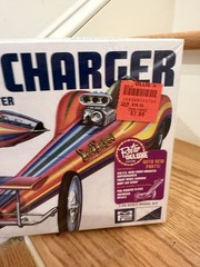 Vintage MPC Cosmic charger Karl Caspers fuel dragster model kit