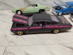 Model Junkyard/parts Plastic ,Nice Custom Car Lot Of 8 Low Riders/ Customs