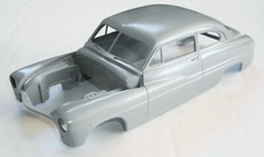 AMT TROPHY SERIES ’49 MERCURY 3 in 1 CUSTOMIZING KIT 1/25 grey plastic