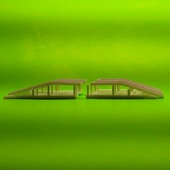 X2 1/25 drive on ramps repair shop garage service station diorama 1965 Chevelle