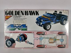 Golden Hawk Jeep 4×4 4 Wheel Drive Nichimo 1:20 Model Kit Sealed Box