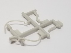 1958 Edsel Pacer RADIATOR HOSES & HEATER HOSES from AMT 1:25 Model Kit 58