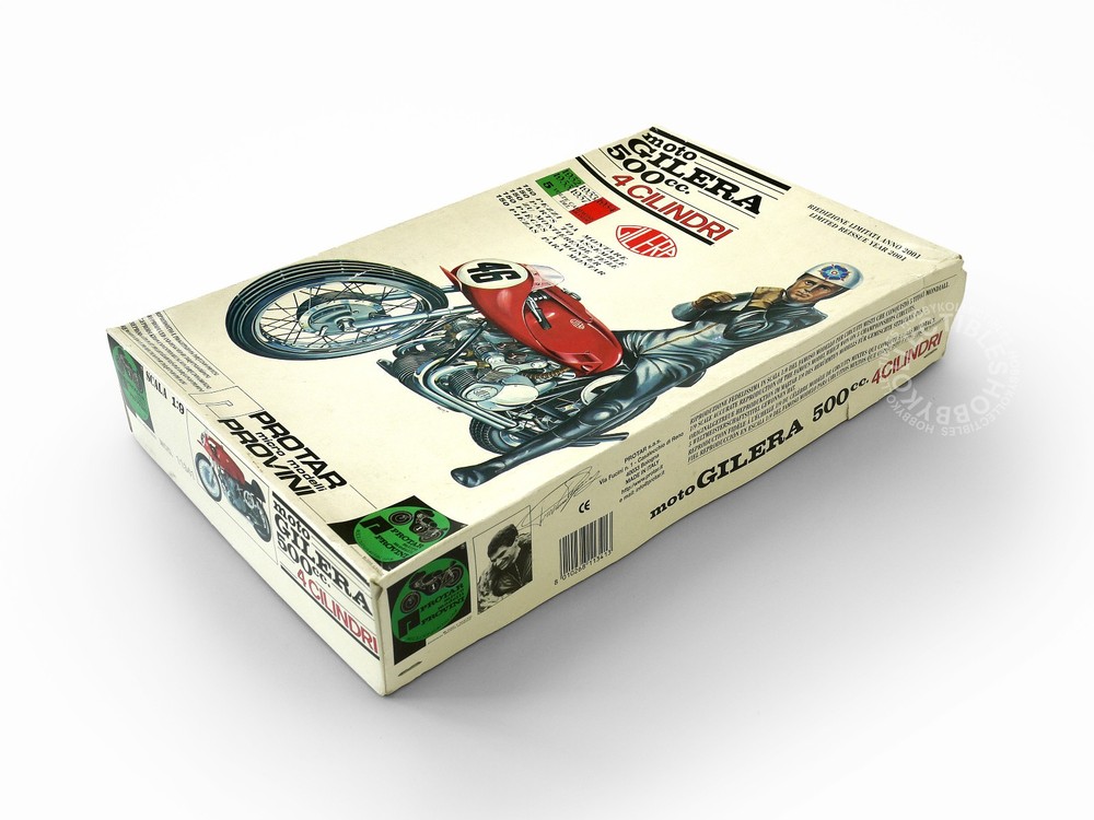 Protar 1/9 Gilera 500cc 4 Cilindri Mod. 11341 Motorcycle Limited Re-Issue 2001