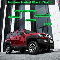 NADAMOO Plastic Restorer, Highly Concentrated Ceramic Coating for Cars, Back to
