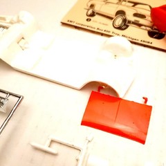 AMT 1969 Corvair Model Kit Y911 200 – Partially Assembled and Painted, 99% Cmplt