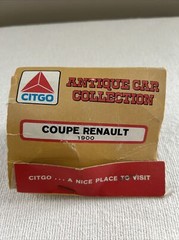 CITGO Antique Car Collection Coupe Renault 1900 Model NIP