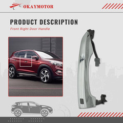 82661-D3710 Front Right Door Handle for 2016-2021 Hyundai Tucson 82661D3710 outs