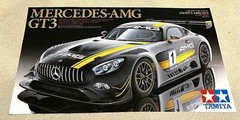 🏁 Built Plastic Model Car Kit TAMIYA Mercedes-AMG GT3 1/24 🏁
