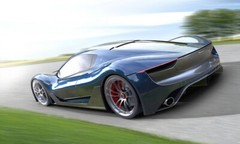 1:12 Maserati Race Car 24Custom Built HyperCar SuperCar18Carousel Concept Model