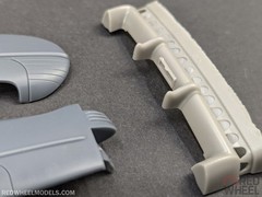 Red Wheel 25006 ’48 Cadillac Tail Fins Custom kit Resin model 1/25