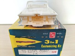 *ULTRA RARE! *ORIGINAL AMT 1959 FORD EDSEL CONVERTIBLE Model Kit *GORGEOUS *L@@K