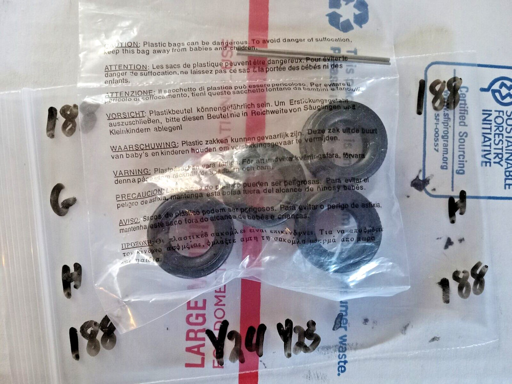Four (4) Tires FOR YOUR CAR OR PICKUP 1/24/25 Scale Package # 188 FREE SHIPPING