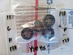 Four (4) Tires FOR YOUR CAR OR PICKUP 1/24/25 Scale Package # 188 FREE SHIPPING