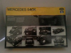 Testors /Italeri 1/24 Mercedes-Benz 540K Cabriolet B Plastic Model Kit