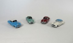 New! SMC-868 1952 Pontiac Catalina Hard Top HO-1/87 Scale White Resin Kit