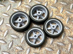 Resin 21/20 Inch: “Dodge Demon” Model car Wheels/Tires 1/24 scale