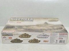 Dragon 1/35 6848-03 King Tiger Porche Turret W/Zimmerit Heavy Tank Model Kit