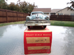 1953 PONTIAC Chieftain AMT Dealer Promo Car “STARDUST BLUE” w/ ORIGINAL BOX