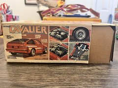 1982Chevy Cavalier Model Kit 1/25, By MPC.