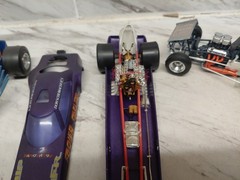 Model Junkyard/parts Plastic, Custom Race Car Lot Of 6,vintage dirt/drag Cars