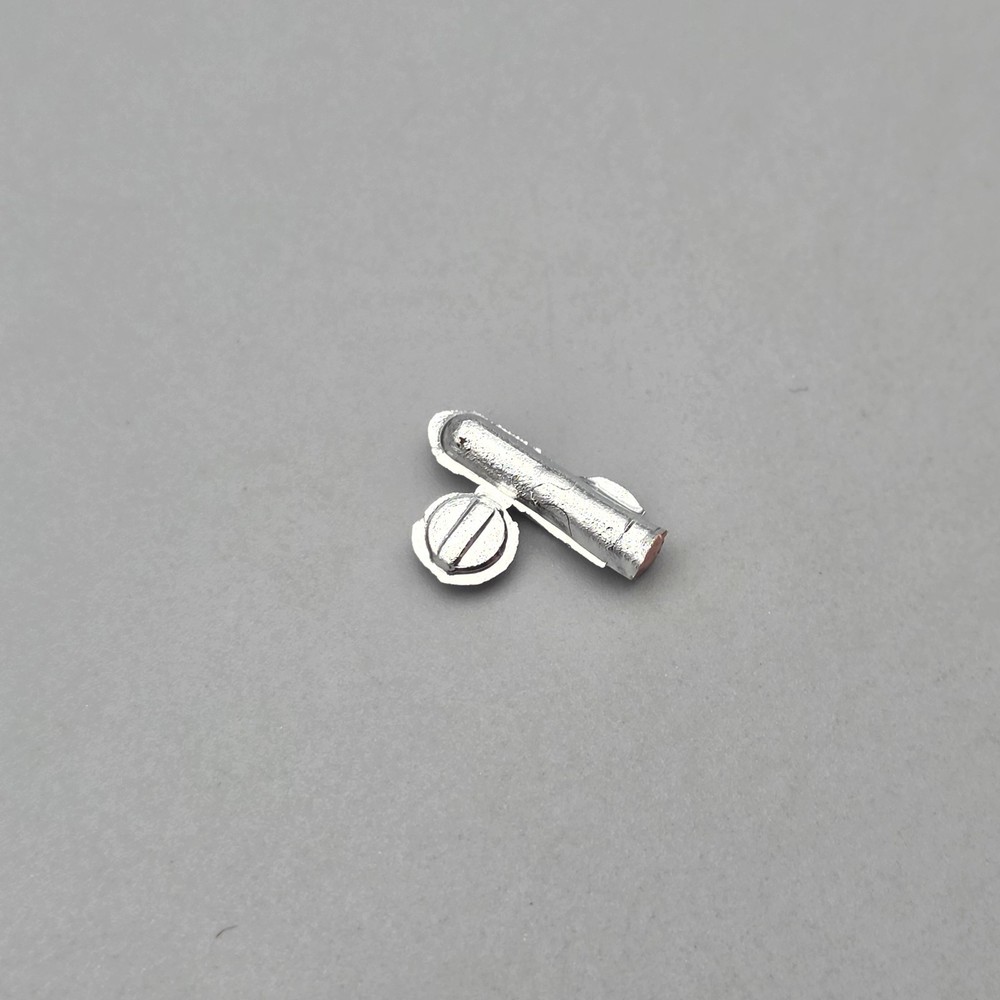 AMT 1/25 1971 71 Ford Mustang Mach 1 Parts Kitbash Chrome Gas Cap #101