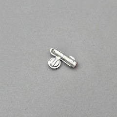 AMT 1/25 1971 71 Ford Mustang Mach 1 Parts Kitbash Chrome Gas Cap #101