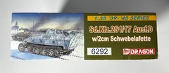 Dragon 6292 1/35 Scale Sd.Kfz.251/17 Ausf. D w/2cm Schwebelafette w/PE from 2005