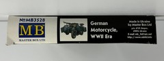 MB MB3528 1/35 Scale WWII Era BMW R75 German Motorcycle from 2008