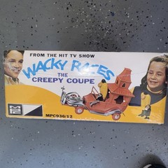 Wacky Racers Plastic Car Model Kit -Creepy Coupe *Sealed* 1/25 Scale see descrip
